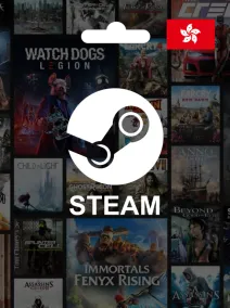 Kartu isi ulang Steam (Hong Kong, Cina) -15%